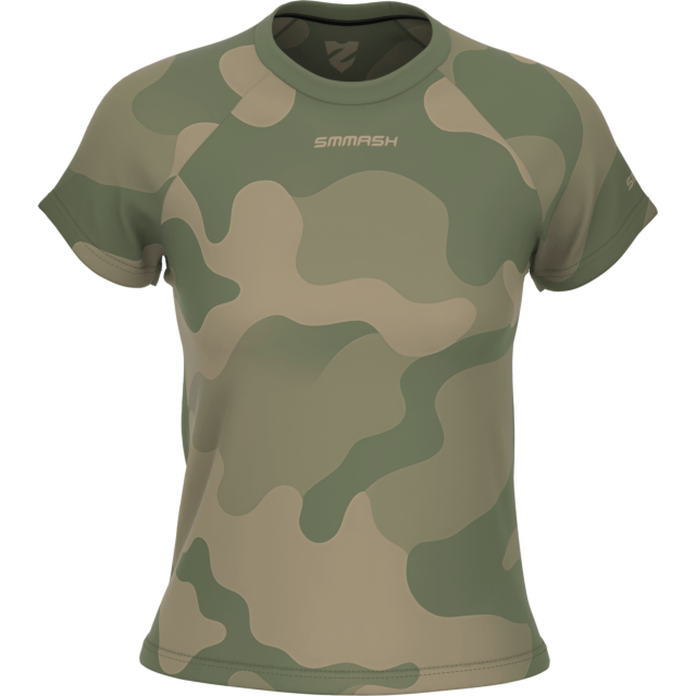 CAMISETA TÉCNICA HOLGADA DE MUJER DE MANGA CORTA