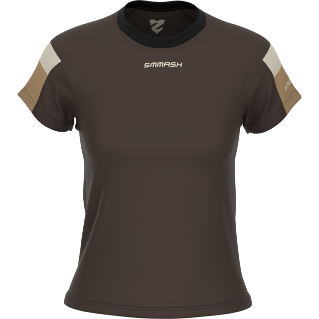 CAMISETA TÉCNICA HOLGADA DE MUJER DE MANGA CORTA
