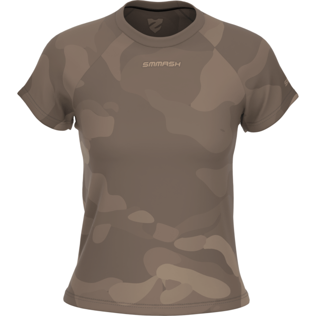 CAMISETA TÉCNICA HOLGADA DE MUJER DE MANGA CORTA