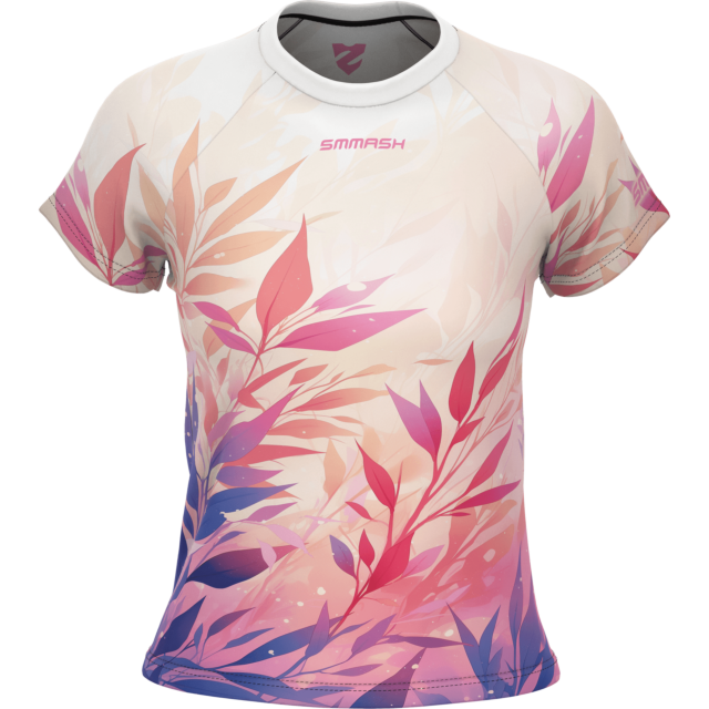 CAMISETA TÉCNICA HOLGADA DE MUJER DE MANGA CORTA