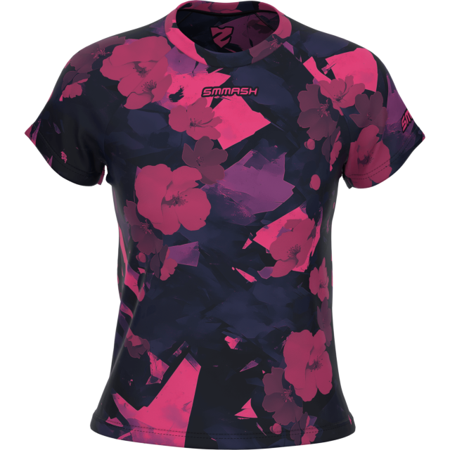 CAMISETA TÉCNICA HOLGADA DE MUJER DE MANGA CORTA