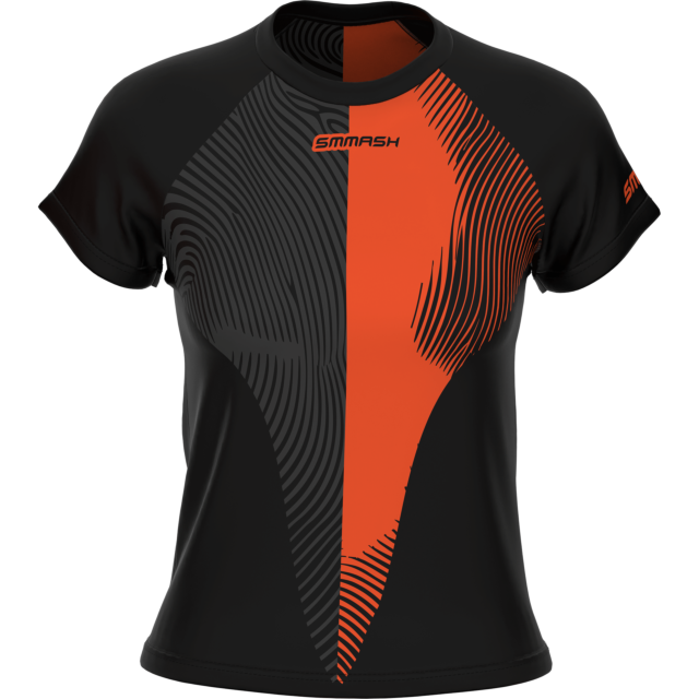 CAMISETA TÉCNICA HOLGADA DE MUJER DE MANGA CORTA