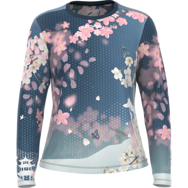 CAMISETA DE ENTRENAMIENTO DE MANGA LARGA PARA MUJER