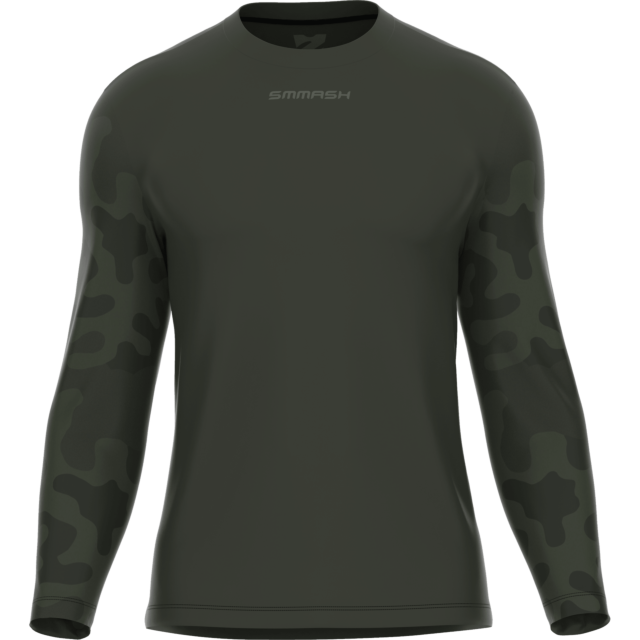 CAMISETA DE ENTRENAMIENTO DE MANGA LARGA PARA HOMBRE