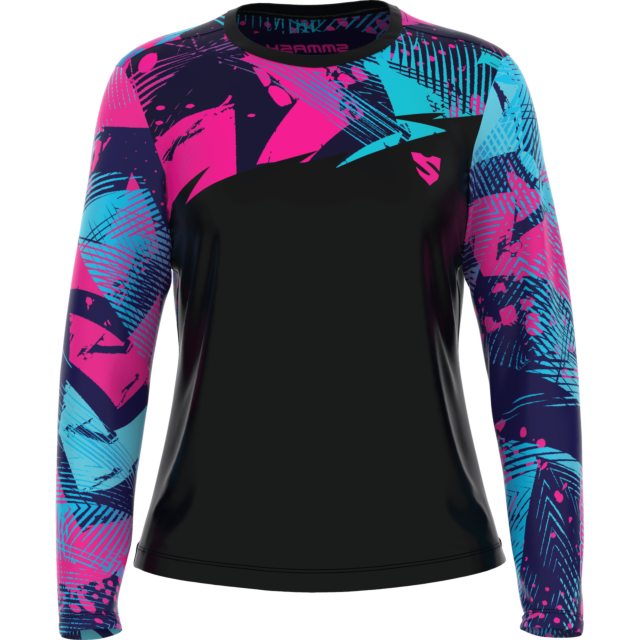 CAMISETA DE ENTRENAMIENTO DE MANGA LARGA PARA MUJER