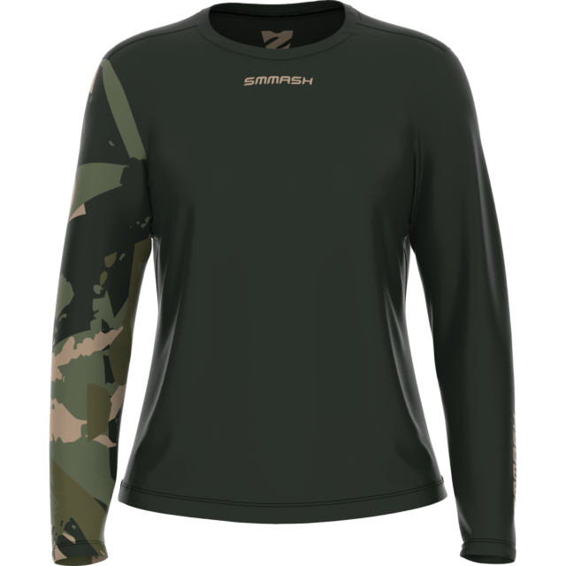 CAMISETA DE ENTRENAMIENTO DE MANGA LARGA PARA MUJER