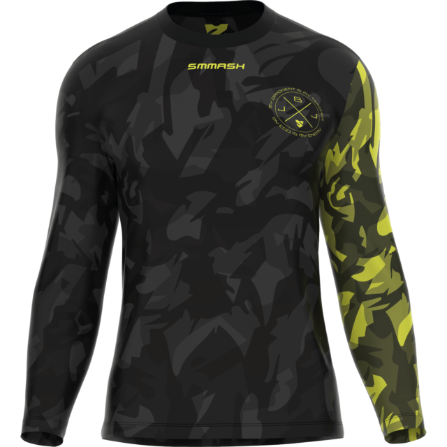 CAMISETA DE ENTRENAMIENTO DE MANGA LARGA PARA HOMBRE