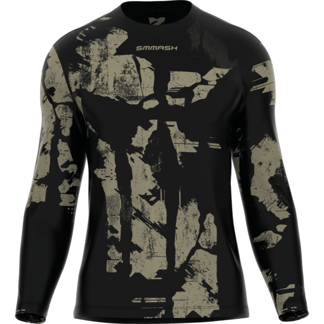 CAMISETA DE ENTRENAMIENTO DE MANGA LARGA PARA HOMBRE