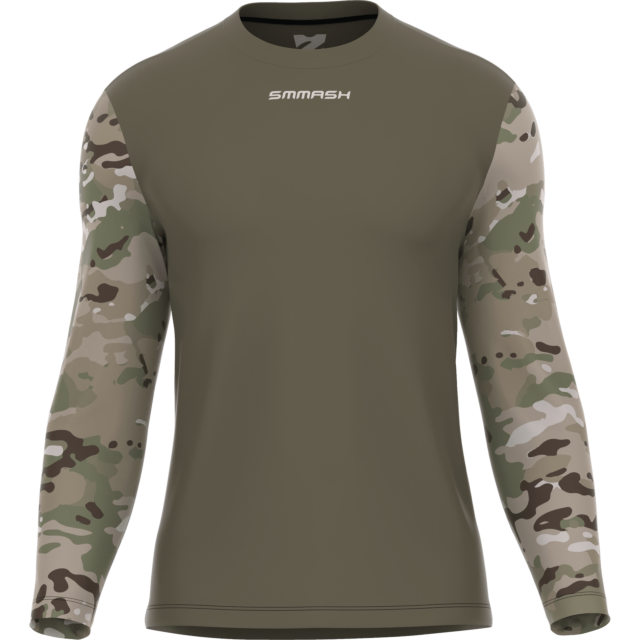 CAMISETA DE ENTRENAMIENTO DE MANGA LARGA PARA HOMBRE