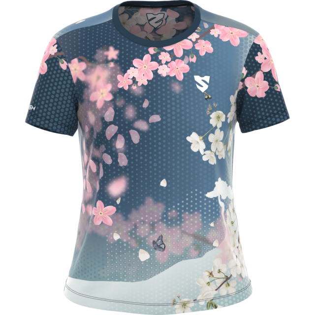 CAMISETA DE ENTRENAMIENTO DE MUJER DE MANGA CORTA