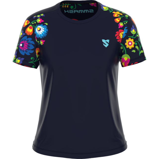 CAMISETA DE ENTRENAMIENTO DE MUJER DE MANGA CORTA