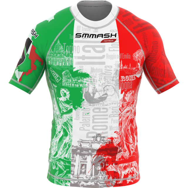 RASHGUARD DE MANGA CORTA