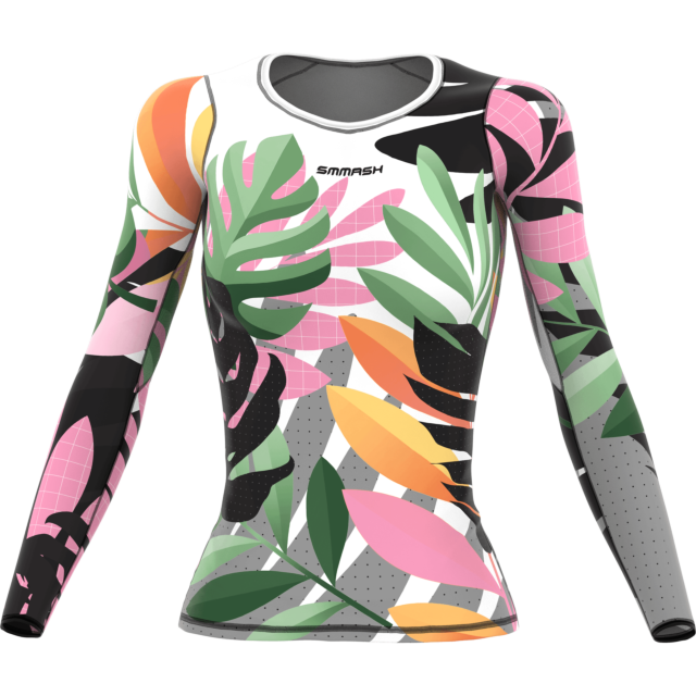 CAMISETA COMPRESIVA DE MUJER DE MANGA LARGA