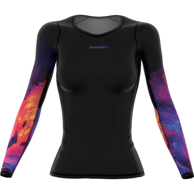 CAMISETA COMPRESIVA DE MUJER DE MANGA LARGA