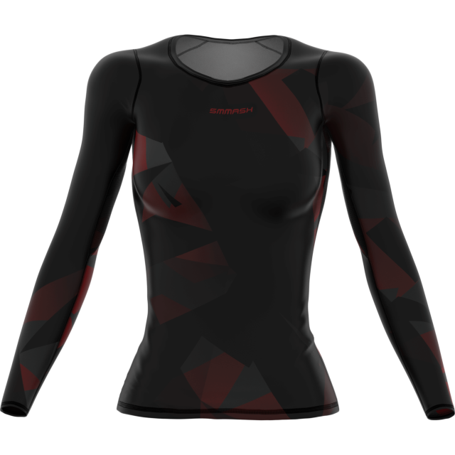 CAMISETA COMPRESIVA DE MUJER DE MANGA LARGA