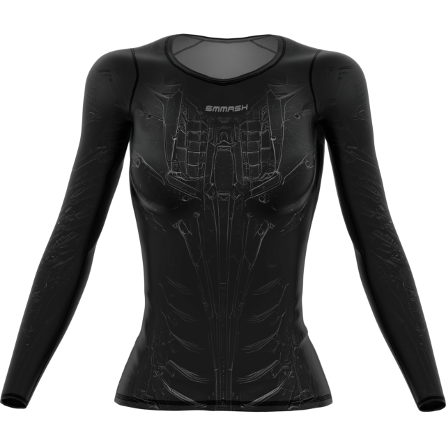 CAMISETA COMPRESIVA DE MUJER DE MANGA LARGA