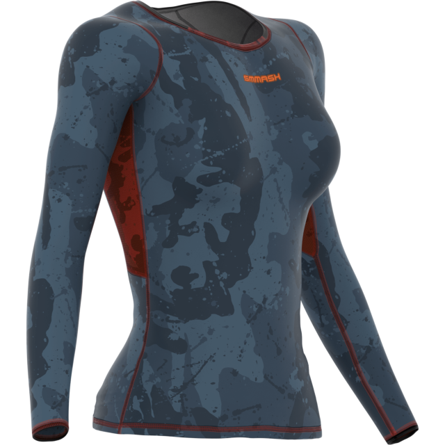 CAMISETA COMPRESIVA DE MUJER DE MANGA LARGA
