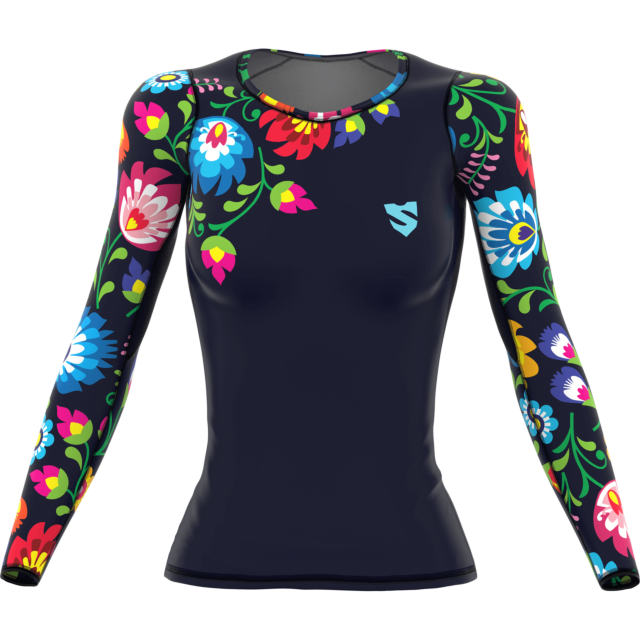 CAMISETA COMPRESIVA DE MUJER DE MANGA LARGA