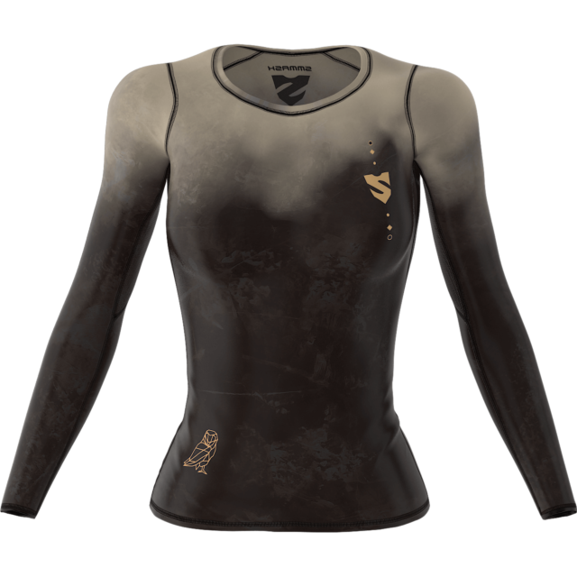 CAMISETA COMPRESIVA DE MUJER DE MANGA LARGA