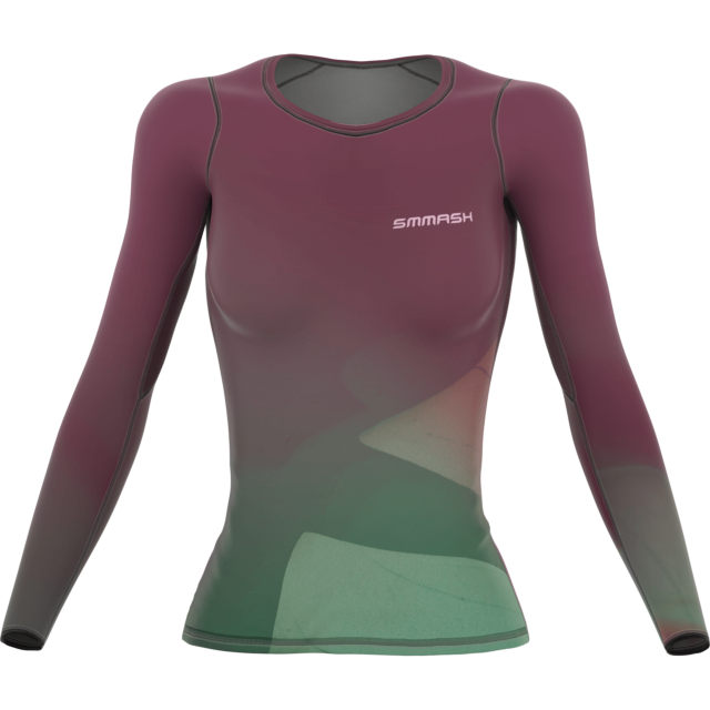 CAMISETA COMPRESIVA DE MUJER DE MANGA LARGA