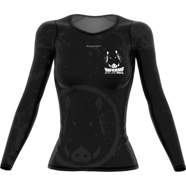 CAMISETA COMPRESIVA DE MUJER DE MANGA LARGA