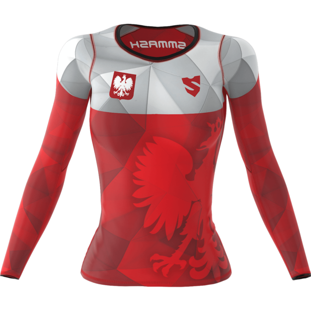 CAMISETA COMPRESIVA DE MUJER DE MANGA LARGA