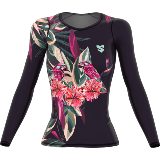 CAMISETA COMPRESIVA DE MUJER DE MANGA LARGA