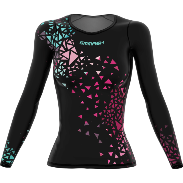 CAMISETA COMPRESIVA DE MUJER DE MANGA LARGA
