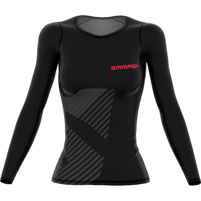 CAMISETA COMPRESIVA DE MUJER DE MANGA LARGA