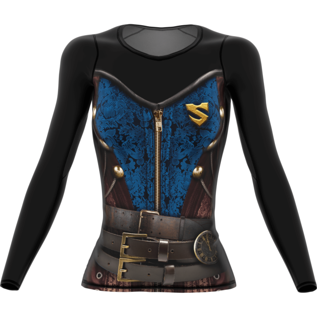 CAMISETA COMPRESIVA DE MUJER DE MANGA LARGA