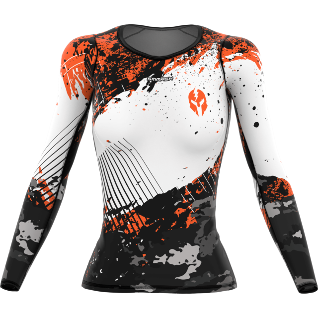 CAMISETA COMPRESIVA DE MUJER DE MANGA LARGA