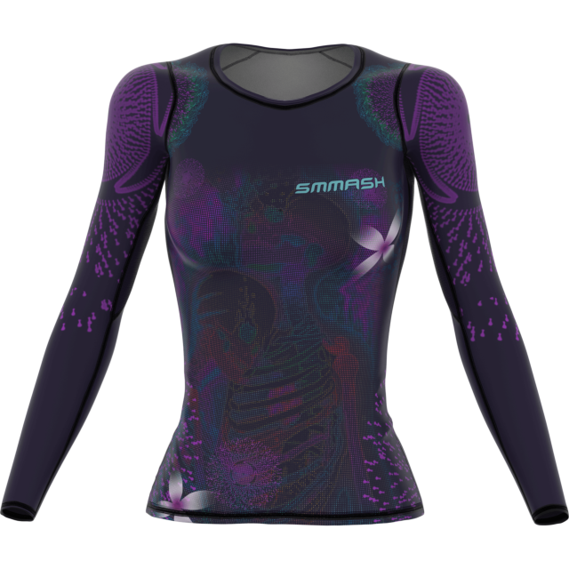 CAMISETA COMPRESIVA DE MUJER DE MANGA LARGA