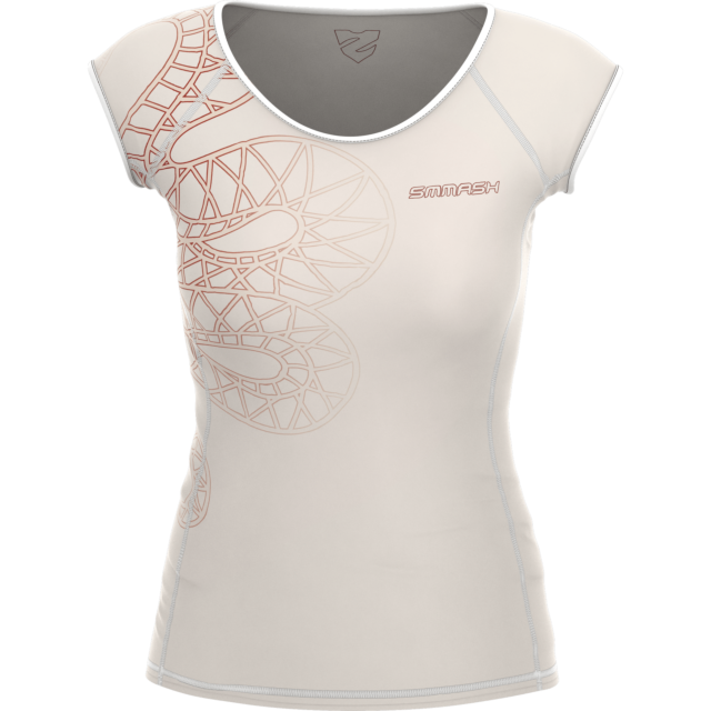 CAMISETA DE ENTRENAMIENTO DE MUJER DE MANGA CORTA