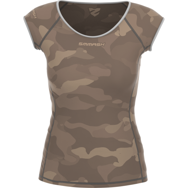 CAMISETA DE ENTRENAMIENTO DE MUJER DE MANGA CORTA