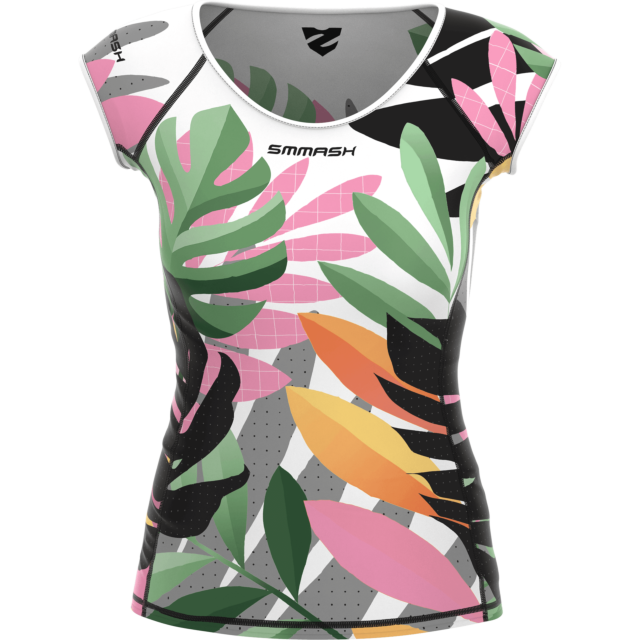 CAMISETA DE ENTRENAMIENTO DE MUJER DE MANGA CORTA
