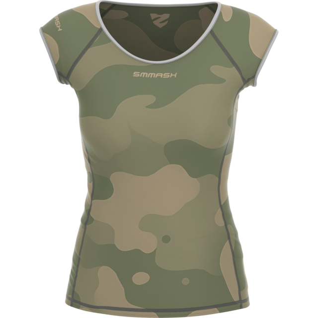 CAMISETA DE ENTRENAMIENTO DE MUJER DE MANGA CORTA