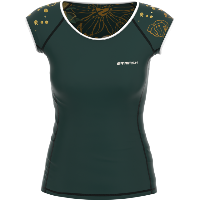 CAMISETA DE ENTRENAMIENTO DE MUJER DE MANGA CORTA
