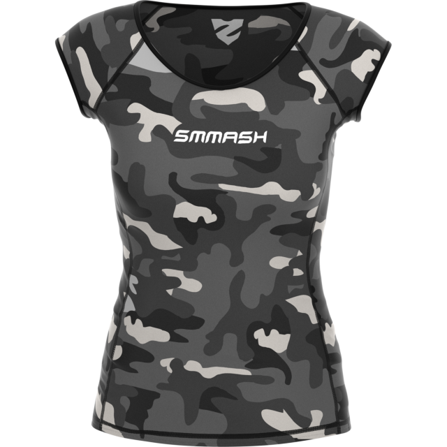 CAMISETA DE ENTRENAMIENTO DE MUJER DE MANGA CORTA
