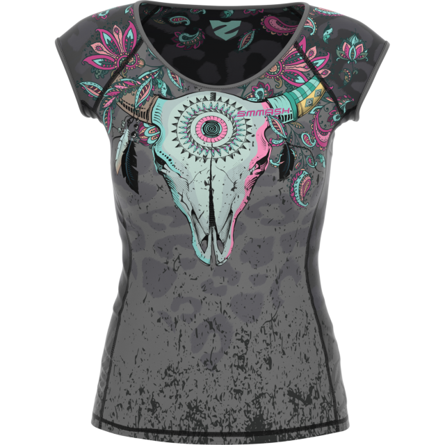 CAMISETA DE ENTRENAMIENTO DE MUJER DE MANGA CORTA
