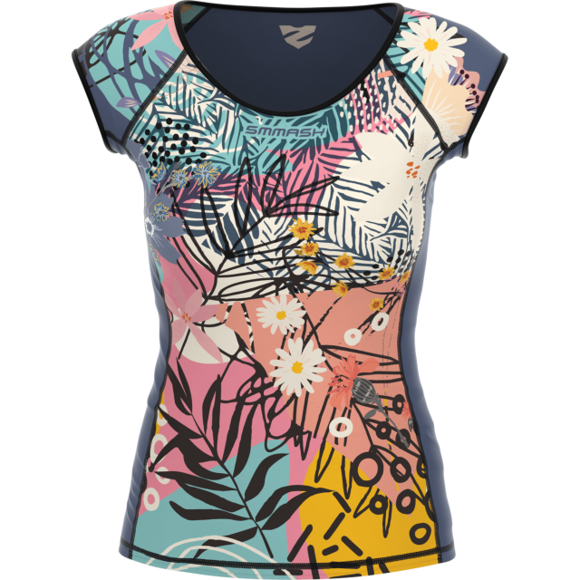 CAMISETA DE ENTRENAMIENTO DE MUJER DE MANGA CORTA