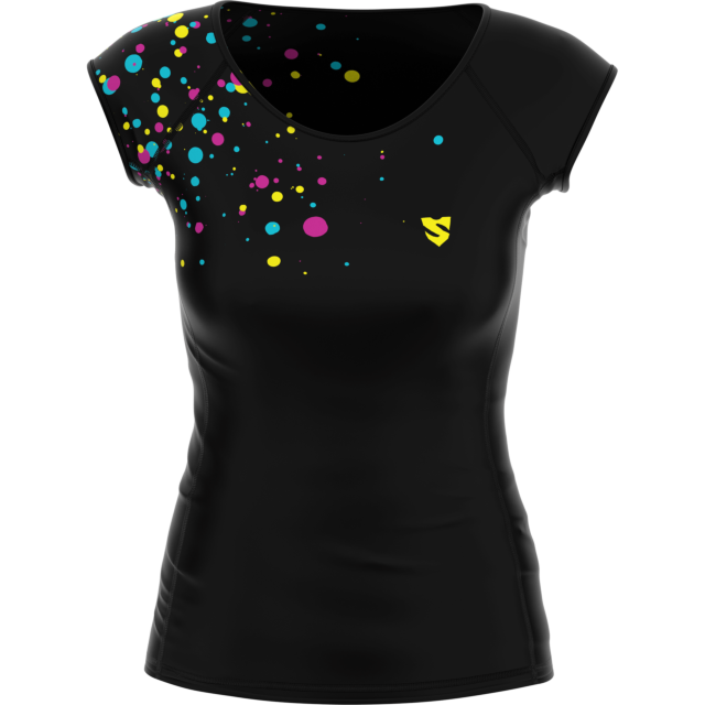 CAMISETA DE ENTRENAMIENTO DE MUJER DE MANGA CORTA