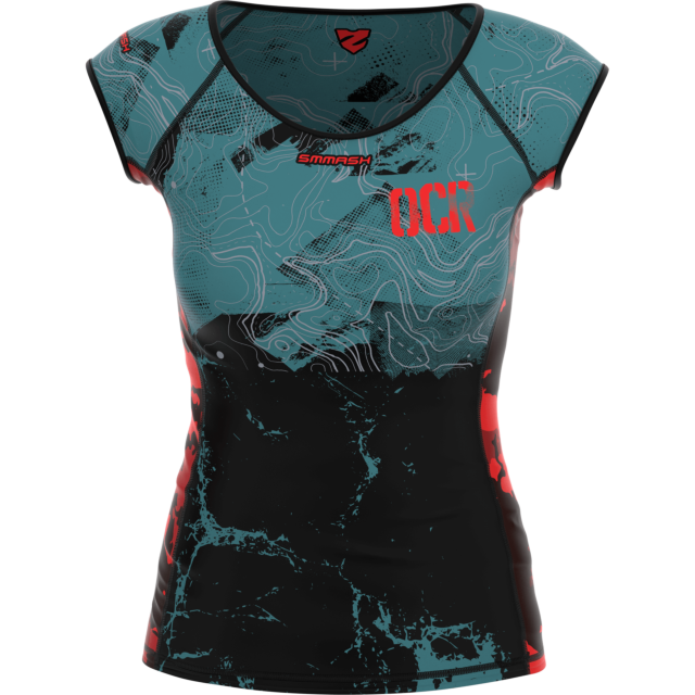 CAMISETA DE ENTRENAMIENTO DE MUJER DE MANGA CORTA