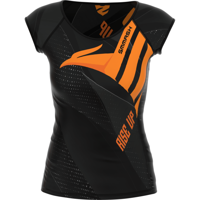 CAMISETA DE ENTRENAMIENTO DE MUJER DE MANGA CORTA