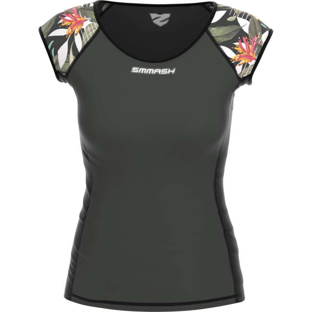 CAMISETA DE ENTRENAMIENTO DE MUJER DE MANGA CORTA