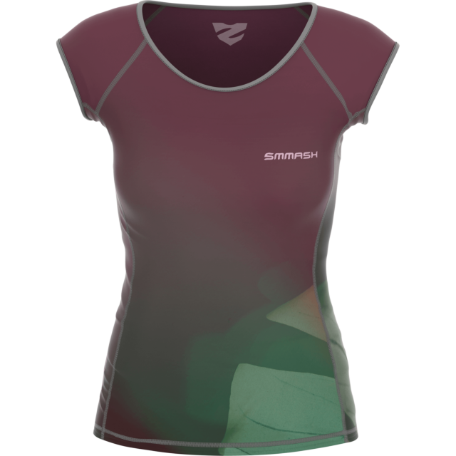 CAMISETA DE ENTRENAMIENTO DE MUJER DE MANGA CORTA