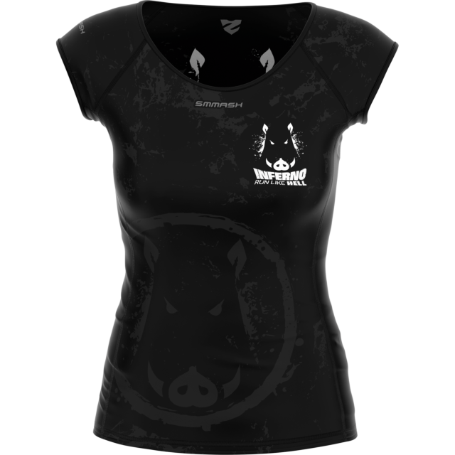 CAMISETA DE ENTRENAMIENTO DE MUJER DE MANGA CORTA