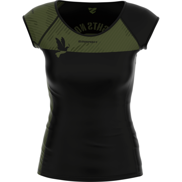 CAMISETA DE ENTRENAMIENTO DE MUJER DE MANGA CORTA