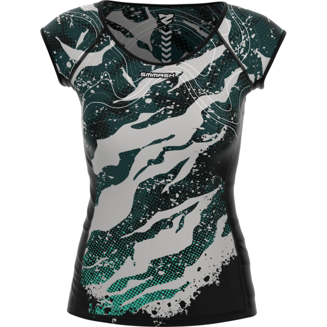 CAMISETA DE ENTRENAMIENTO DE MUJER DE MANGA CORTA