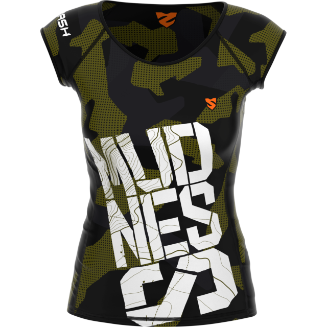 CAMISETA DE ENTRENAMIENTO DE MUJER DE MANGA CORTA