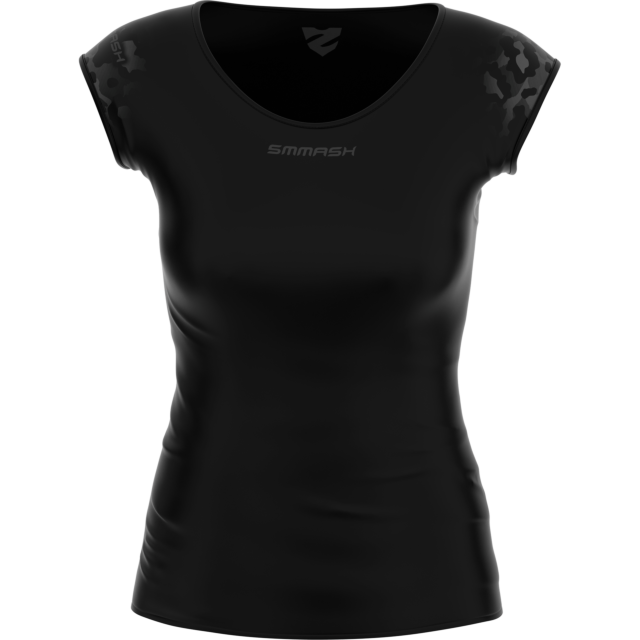 CAMISETA DE ENTRENAMIENTO DE MUJER DE MANGA CORTA
